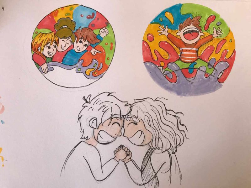 Illustration and design process