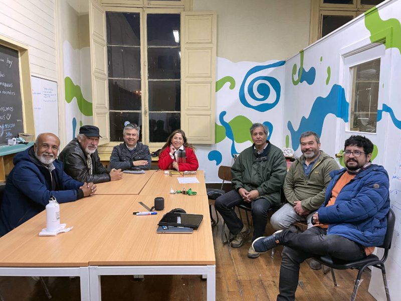 Meeting with colleagues from University of Valparaiso. (2024)