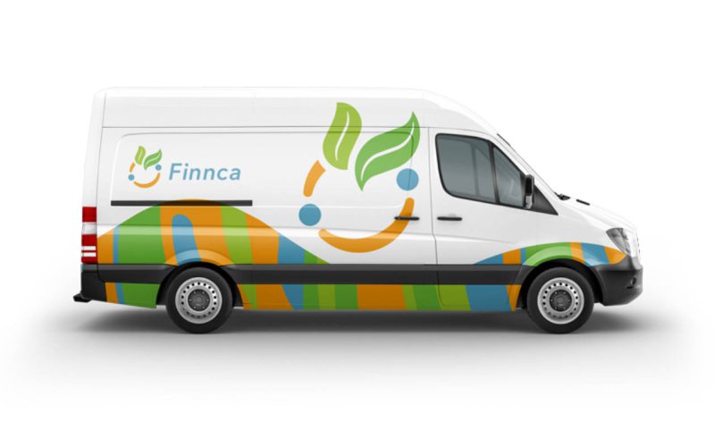 Design for the delivery vehicles.