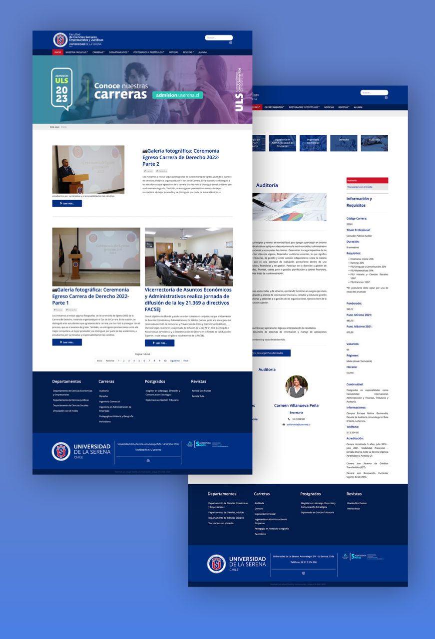FACSEJ - new web design