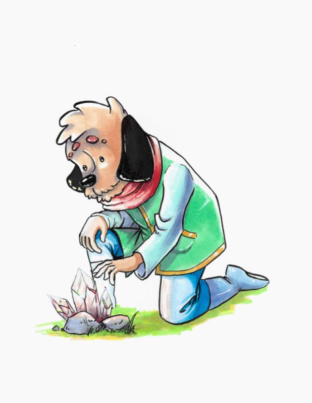 Ilustración con marcadores Copic