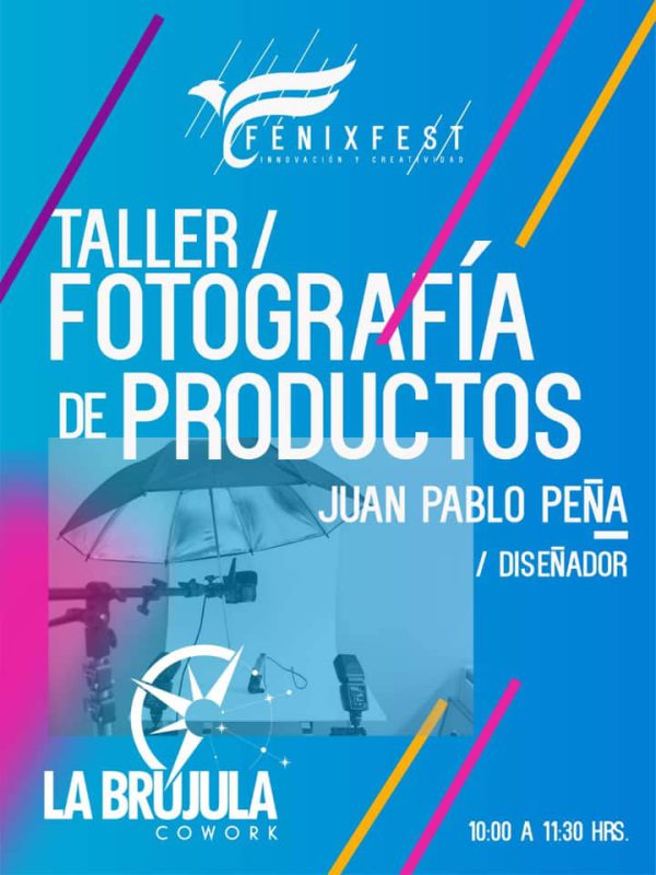 Taller de fotografía realizado en la Universidad de La Serena, en el marco del festival de innovación y emprendimiento "Fenix Fest".