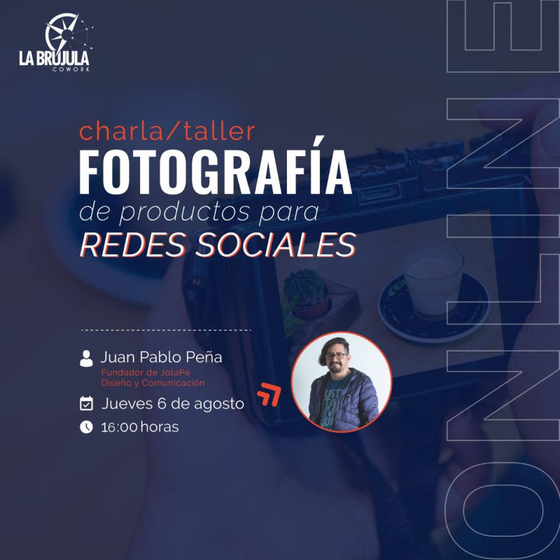 Taller de fotografía realizado en La Brújula Cowork.